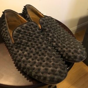 Christian Louboutin Spiked Loafers